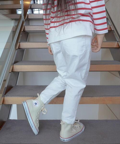 coen(コーエン)の「【coen キッズ/ジュニア】ウエストリブパンツ(その他パンツ・キッズ・ホワイト/ネイビー・110/130/150/100/140/120)」の16枚目の写真