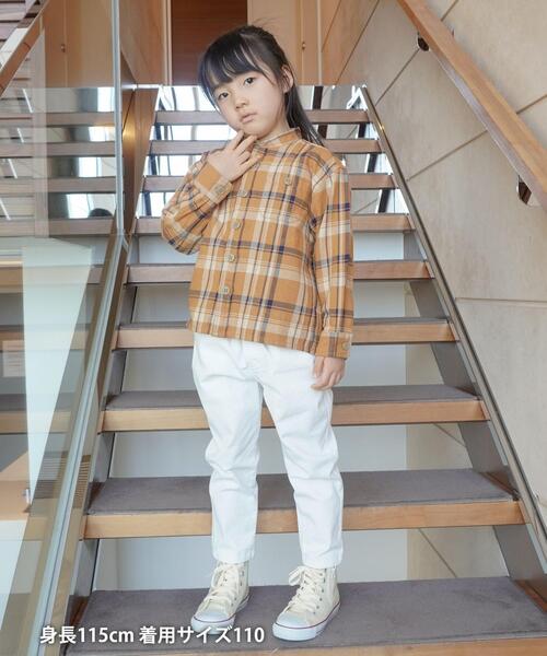 coen(コーエン)の「【coen キッズ/ジュニア】ウエストリブパンツ(その他パンツ・キッズ・ホワイト/ネイビー・110/130/150/100/140/120)」の10枚目の写真