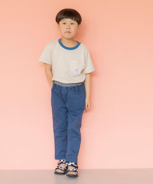 coen(コーエン)の「【coen キッズ/ジュニア】ウエストリブパンツ(その他パンツ・キッズ・ホワイト/ネイビー・110/130/150/100/140/120)」の13枚目の写真