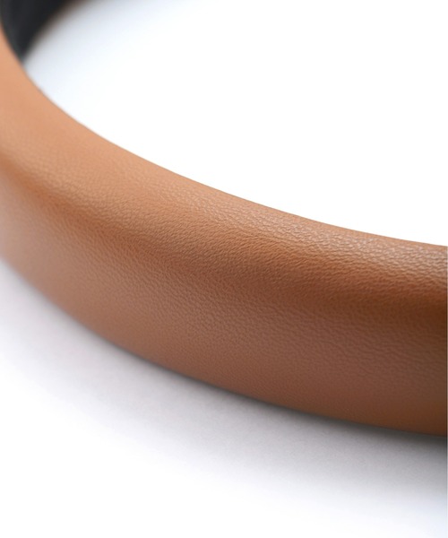 ANEMONE(アネモネ)の「レザー調のボリュームカチューシャ(カチューシャ・レディース・ワイン/ブラック/キャメル・FREE)」の8枚目の写真