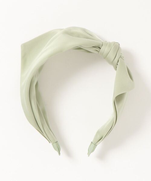 ROSE BUD(ローズバッド)の「カチューシャ(カチューシャ・レディース・ブラック/ライトグリーン・FREE)」の1枚目の写真