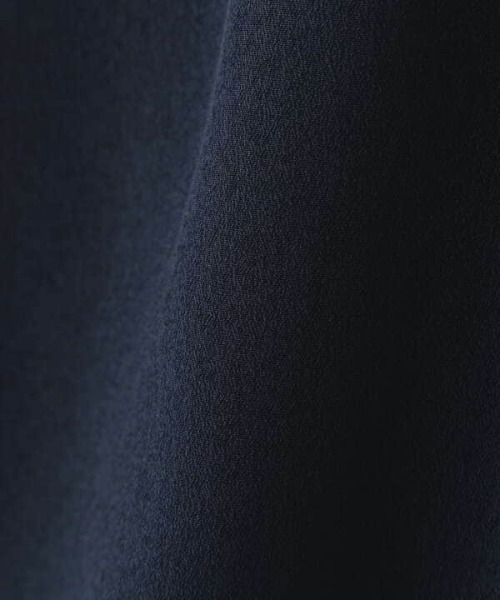 N.（N. Natural Beauty Basic）（エヌエヌナチュラルビューティーベーシック）の「◆フハクキリカエバックシャーリングブラウス（シャツ/ブラウス・レディース・ネイビー/アイボリー/モカ・MEDIUM）」の19枚目の写真