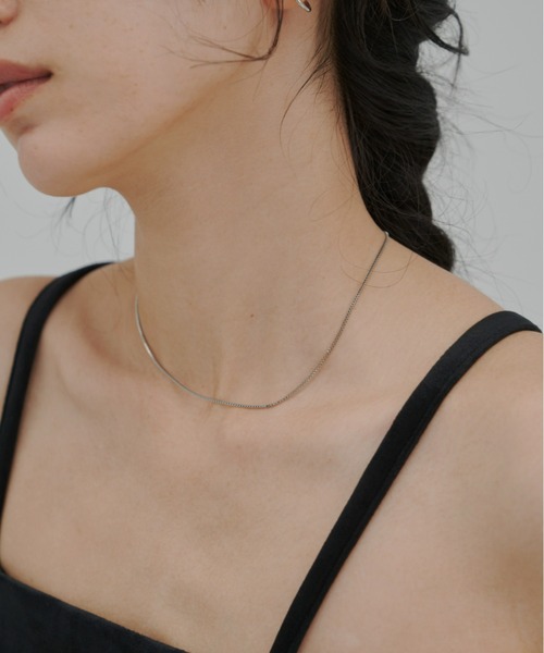 Aunt Marie's（アントマリーズ）の「SIMPLE SNAKE NECKLACE / シンプルスネークネックレス（ネックレス・レディース・シルバー/ゴールド・FREE）」の15枚目の写真