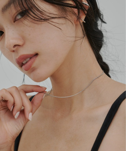 Aunt Marie's（アントマリーズ）の「SIMPLE SNAKE NECKLACE / シンプルスネークネックレス（ネックレス・レディース・シルバー/ゴールド・FREE）」の14枚目の写真