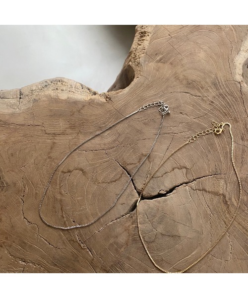 Aunt Marie's（アントマリーズ）の「SIMPLE SNAKE NECKLACE / シンプルスネークネックレス（ネックレス・レディース・シルバー/ゴールド・FREE）」の4枚目の写真