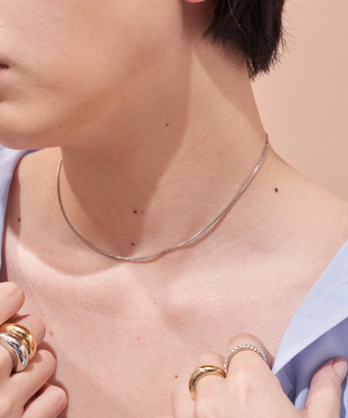 Aunt Marie's（アントマリーズ）の「SIMPLE SNAKE NECKLACE / シンプルスネークネックレス（ネックレス・レディース・シルバー/ゴールド・FREE）」の11枚目の写真