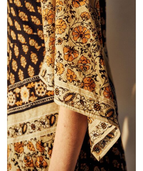 Ungrid（アングリッド）の「エスニックデザインワンピース（ワンピース・レディース・レッド/イエロー・FREE）」の11枚目の写真