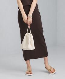 green label relaxing | [ Livelihood (ライブリフッド) ] [ 手洗い可能 ] SC リブ ニット スカート(スカート)