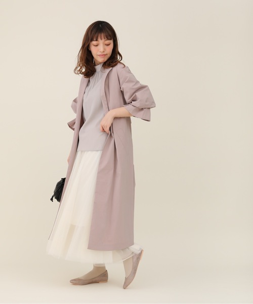 sakishimatokyo(サキシマトーキョー)の「【ZOZO限定】サキシマamp「バルーンデザインブラウス/シアーブラウス」(シャツ/ブラウス・レディース・ネイビー/グレー/ホワイト系その他/グリーン・FREE)」の11枚目の写真