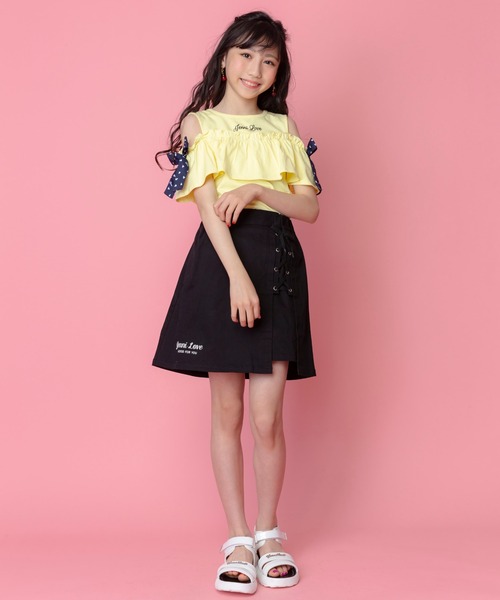 JENNI love（ジェニィラブ）の「ロゴプレートスポサン（サンダル・キッズ・シルバー/ブラック/オフホワイト・20cm/22cm/24cm/23cm/21cm）」の16枚目の写真