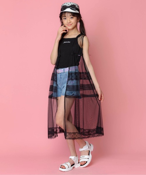 JENNI love（ジェニィラブ）の「ロゴプレートスポサン（サンダル・キッズ・シルバー/ブラック/オフホワイト・20cm/22cm/24cm/23cm/21cm）」の13枚目の写真