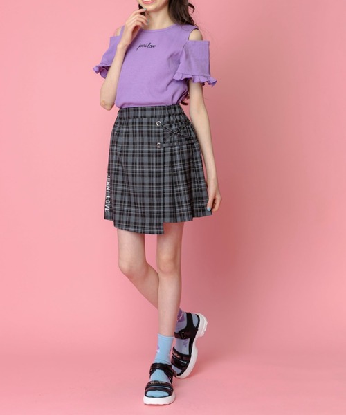 JENNI love（ジェニィラブ）の「ロゴプレートスポサン（サンダル・キッズ・シルバー/ブラック/オフホワイト・20cm/22cm/24cm/23cm/21cm）」の8枚目の写真