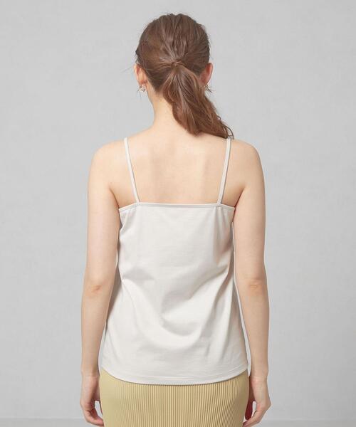closet story（クローゼットストーリー）の「＜closet story＞ フロントサテン キャミソール（キャミソール・レディース・ホワイト/ライトグレー/ブラック・SMALL/MEDIUM）」の21枚目の写真