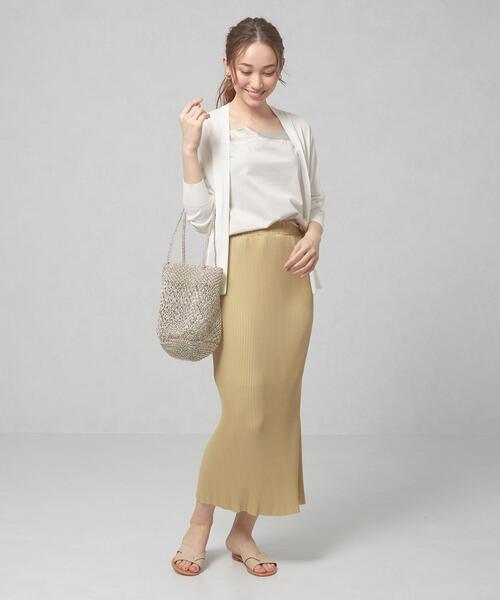 closet story（クローゼットストーリー）の「＜closet story＞ フロントサテン キャミソール（キャミソール・レディース・ホワイト/ライトグレー/ブラック・SMALL/MEDIUM）」の17枚目の写真