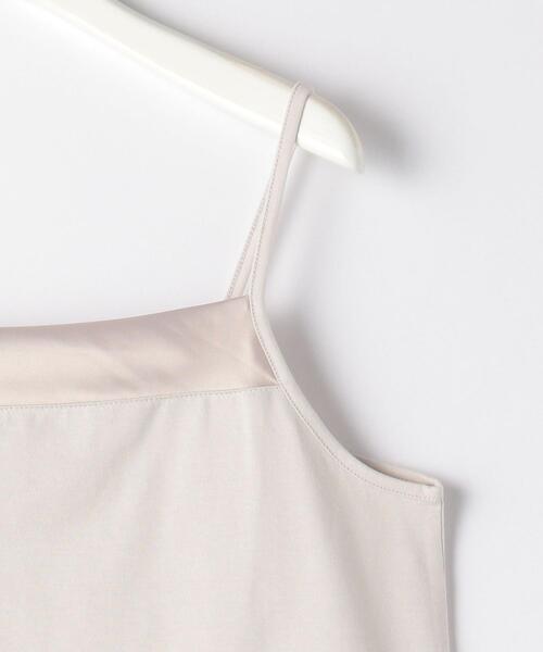 closet story（クローゼットストーリー）の「＜closet story＞ フロントサテン キャミソール（キャミソール・レディース・ホワイト/ライトグレー/ブラック・SMALL/MEDIUM）」の18枚目の写真