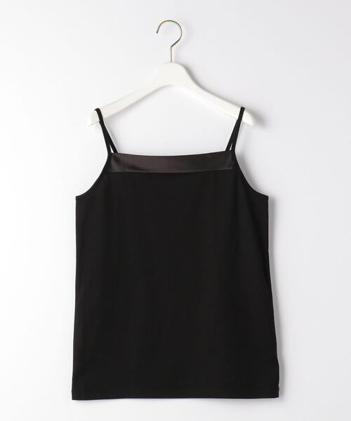 closet story（クローゼットストーリー）の「＜closet story＞ フロントサテン キャミソール（キャミソール・レディース・ホワイト/ライトグレー/ブラック・SMALL/MEDIUM）」の14枚目の写真