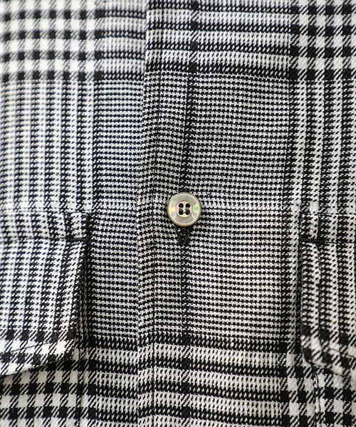 KIIT（キート）の「【KIIT/キート】EX.BIG GRENCHECK SH（シャツ/ブラウス・メンズ・ブラック/ブラウン・1/2）」の10枚目の写真