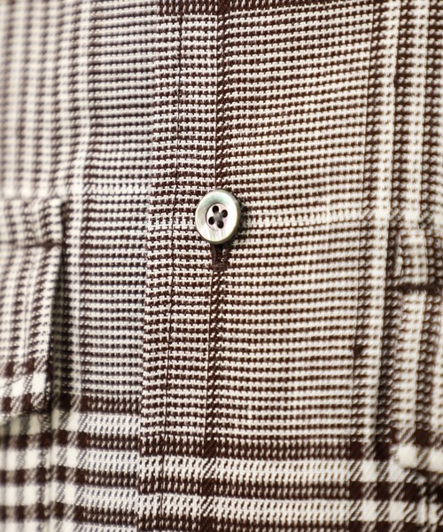KIIT（キート）の「【KIIT/キート】EX.BIG GRENCHECK SH（シャツ/ブラウス・メンズ・ブラック/ブラウン・1/2）」の17枚目の写真