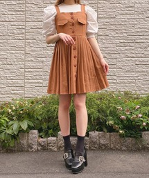 【Crea titty&Co.PETIT】Crea プリーツベアワンピース