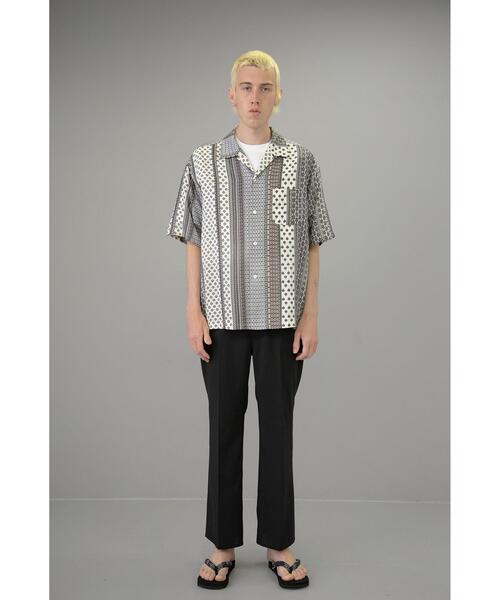 MONKEY TIME(モンキータイム)の「<monkey time> ST ETHNIC PATTERN OPEN SHIRT/シャツ(シャツ/ブラウス・メンズ・ネイビー/ベージュ・S/M/L/XL)」の12枚目の写真
