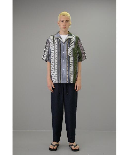 MONKEY TIME(モンキータイム)の「<monkey time> ST ETHNIC PATTERN OPEN SHIRT/シャツ(シャツ/ブラウス・メンズ・ネイビー/ベージュ・S/M/L/XL)」の21枚目の写真