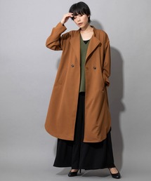 ウーリッシュウォームツイル ラウンドヘムライトコート