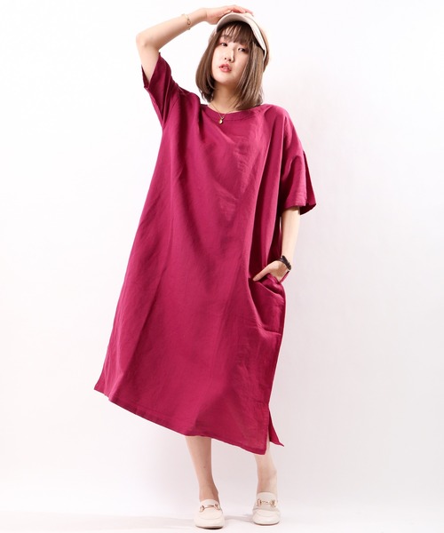 セール Artipur ナチュラルリネンワンピース ワンピース Funalive ファンアライブ のファッション通販 Zozotown