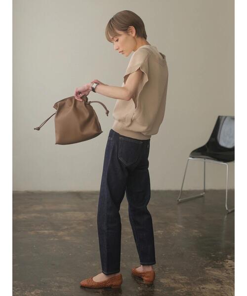 rem closet(レムクローゼット)の「mesh pumps(パンプス・レディース・キャメル・S/XS)」の4枚目の写真