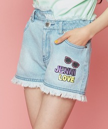 JENNI love | フリンジデニムショーパン(デニムパンツ)
