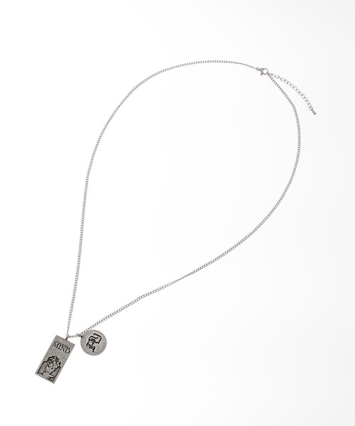 ANOTHERYOUTH(アナザーユース)の「【ANOTHERYOUTH/アナザーユース】2 pendant necklace(ネックレス・メンズ・シルバー系その他・FREE)」の2枚目の写真