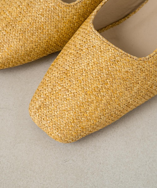 Kastane（カスタネ）の「フェイクラフィアサンダル（サンダル・レディース・ブルー/ベージュ・38/37/36）」の11枚目の写真