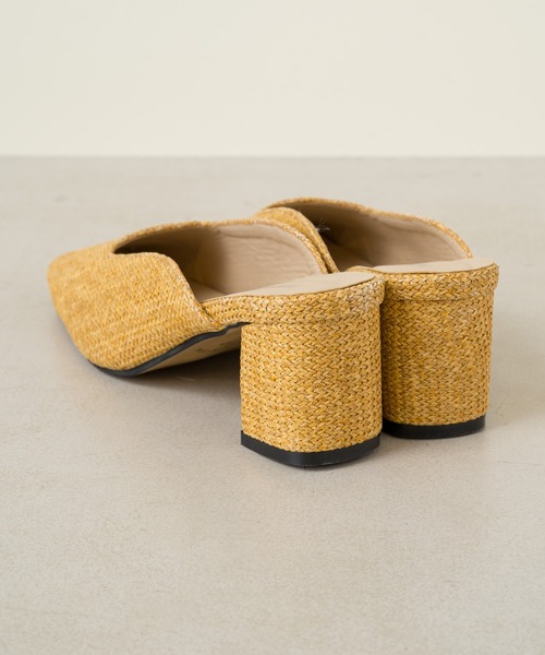 Kastane（カスタネ）の「フェイクラフィアサンダル（サンダル・レディース・ブルー/ベージュ・38/37/36）」の15枚目の写真