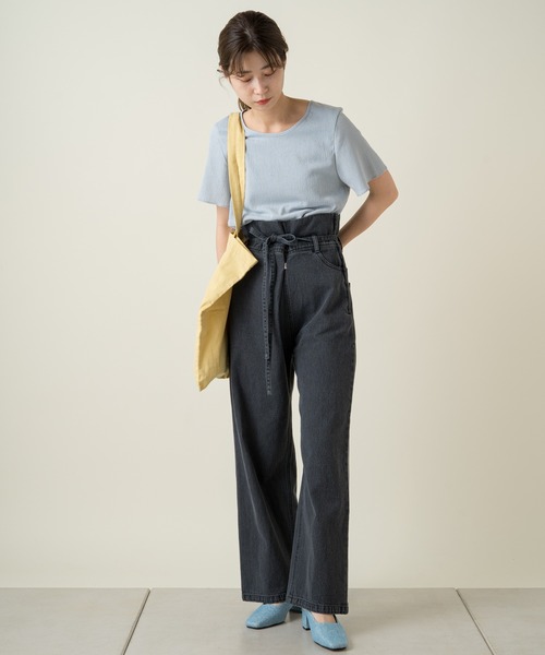 Kastane（カスタネ）の「フェイクラフィアサンダル（サンダル・レディース・ブルー/ベージュ・38/37/36）」の8枚目の写真