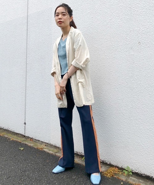 Kastane（カスタネ）の「フェイクラフィアサンダル（サンダル・レディース・ブルー/ベージュ・38/37/36）」の20枚目の写真