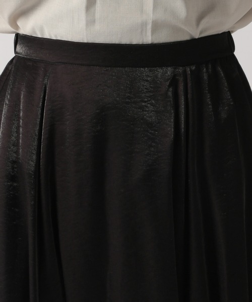Ezick（エジック）の「グロッシーフレアスカート（スカート・レディース・ライトグレー/ブラック・SMALL/MEDIUM）」の16枚目の写真