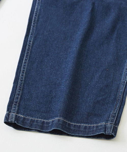 CUBE SUGAR（キューブシュガー）の「デニム サロペットパンツ（サロペット/オーバーオール・レディース・ブラック/インディゴブルー・M）」の12枚目の写真