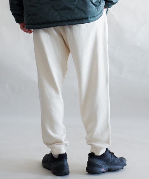 MANASTASH（マナスタッシュ）の「MANASTASH/マナスタッシュ　CASCADE PANTS カスケードパンツ 7116106（スウェットパンツ・メンズ・ブラック/ナチュラル/オレンジ系1・MEDIUM/LARGE）」の6枚目の写真