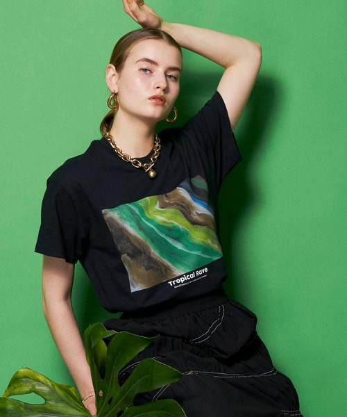 コラボプリントtee And Special メゾンスペシャル Tシャツ カットソー Ideas Tシャツ カットソー Maison And Maison トップス Painting アイデアズアンドペインティング Special メゾンスペシャル のファッション