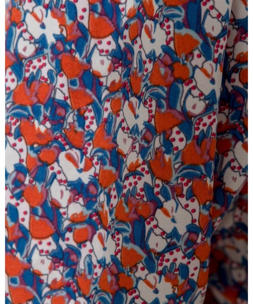 SpRay（スプレイ）の「レトロ柄クレリックワンピース（ワンピース・レディース・ブラック/マスタード/レンガ・FREE）」の7枚目の写真