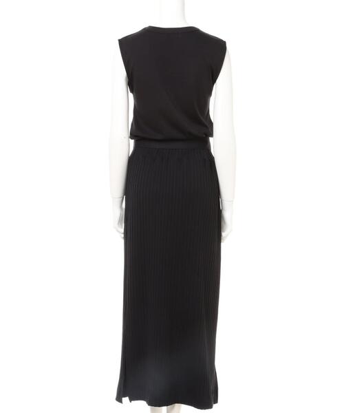 INGNI（イング）の「リブドロスト／ワンピース（ワンピース・レディース・ブラック/ブラウン/ブルー/ライトカーキ・M）」の17枚目の写真