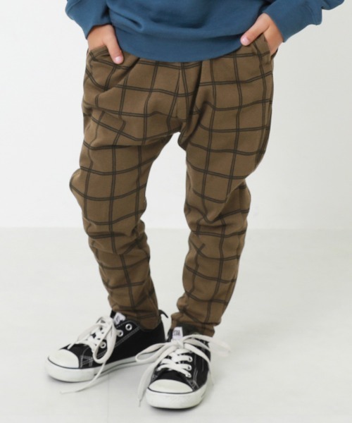 devirock（デビロック）の「プリント サルエル スウェットパンツ（ゆったり）（スウェットパンツ・キッズ・ライトブラウン/グレー/グレー系その他/ベージュ/ブラック/ブラウン/ブラウン系その他/ブラック系その他/モカ/カーキ/ダークベージュ・80ｃｍ/110cm/130cm/120cm/100cm/140cm/150cm/90cm/160cm）」の15枚目の写真