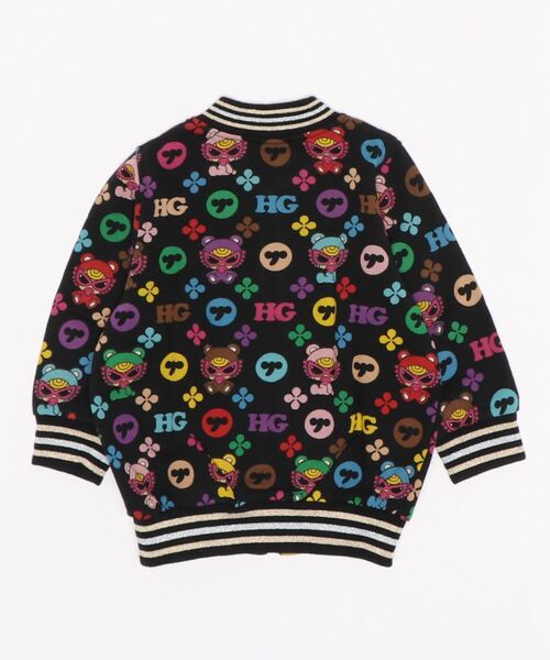 HYSTERIC MINI（ヒステリックミニ）の「TEDDY MINI MONOGRAM総柄裏毛 