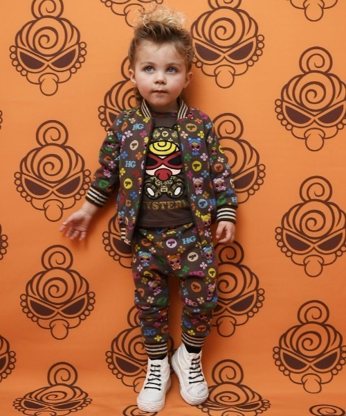 ヒステリックミニ テディレギンス 新品】ヒステリック hystericmini モノグラムテディ レギンス