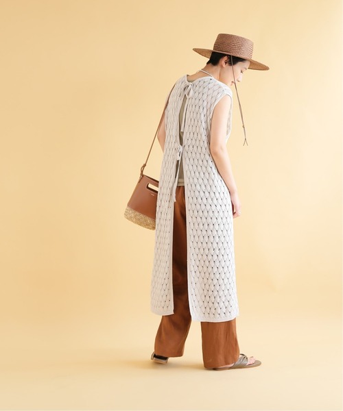 JOURNAL STANDARD（ジャーナルスタンダード）の「レースアミニットワンピース（ワンピース・レディース・ホワイト×ホワイト/ブラック系その他・FREE）」の7枚目の写真