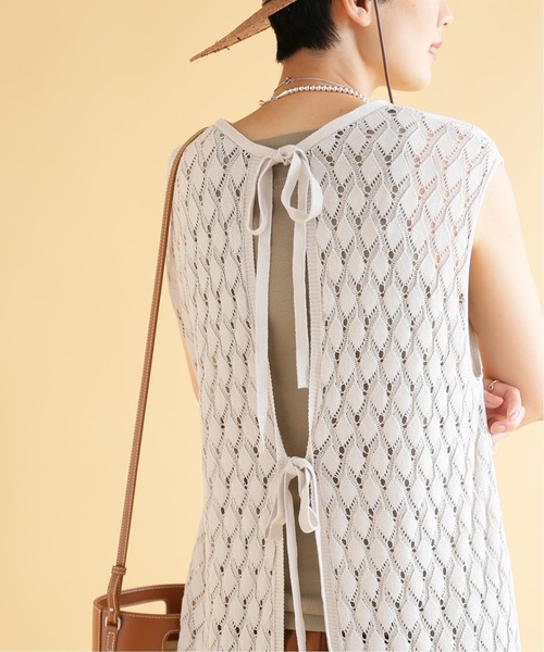 JOURNAL STANDARD（ジャーナルスタンダード）の「レースアミニットワンピース（ワンピース・レディース・ホワイト×ホワイト/ブラック系その他・FREE）」の8枚目の写真