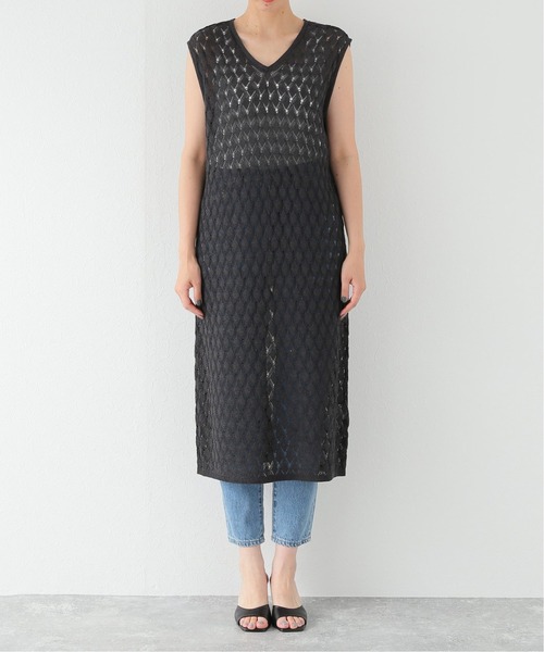 JOURNAL STANDARD（ジャーナルスタンダード）の「レースアミニットワンピース（ワンピース・レディース・ホワイト×ホワイト/ブラック系その他・FREE）」の9枚目の写真