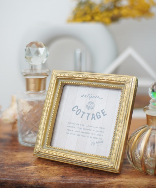 Port（ポート）の「【 antique andico / アンティーク アンディコ 】 レトロ調 ミニ フォト フレーム（フォトフレーム・レディース・グレー/ブラック系その他3/ブラック系その他/ゴールド系その他2/ゴールド/グレー系その他2/ゴールド系その他/グレー系その他/ゴールド系その他3/ベージュ系その他/ブラック/ブラック系その他2/クリーム/グレー系その他3・FREE）」の12枚目の写真