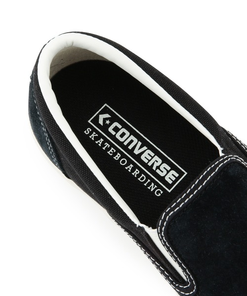 CONVERSE(コンバース)の「【CONVERSE】CS SLIP-ON SK(スニーカー・レディース・ブラック・24/23.5cm/24.5cm/23)」の6枚目の写真