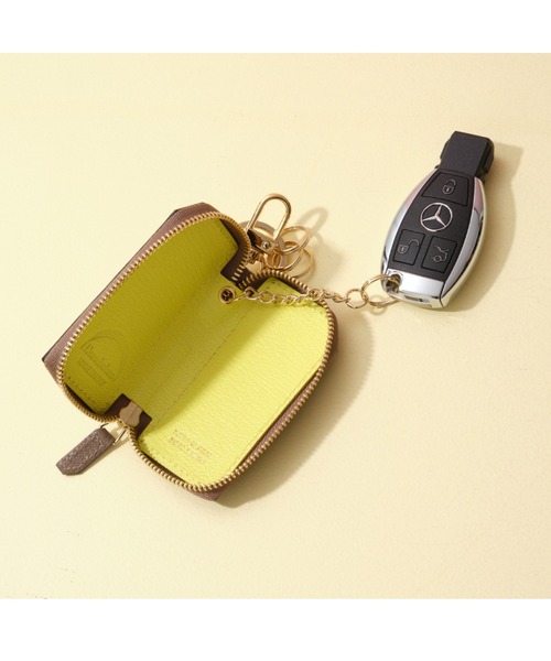 L'arcobaleno（ラルコバレーノ）の「L'arcobaleno（ラルコバレーノ）B'2nd別注スマートキーケース（キーケース/キーアクセサリー・レディース・グレー/ブラック・FREE）」の16枚目の写真