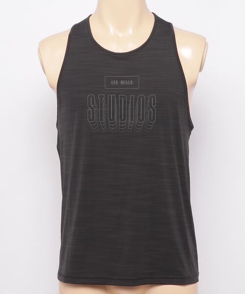 Reebok(リーボック)の「レズミルズ アクティブチル シングレット (タンクトップ・メンズ・ブラック/イエロー・X-LARGE/X-SMALL/XX-LARGE/LARGE/MEDIUM/SMALL/XXX-LARGE)」の3枚目の写真